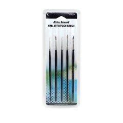 Berkeley Nail Art Brush 5 Style Set