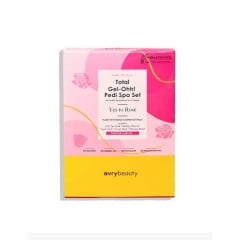 Avry Total Gel-Ohh! Pedi Spa Set, Yes Way Rose