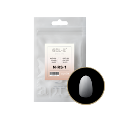 APRÉS Gel-X® Ombre Natural Round Short Refill Bag-1