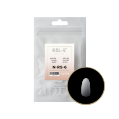 APRÉS Gel-X® Ombre Natural Round Short Refill Bag-6
