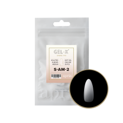 APRÉS Gel-X® Ombre Sculpted Almond Medium Refill Bag-2
