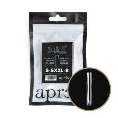 APRÉS Gel-X Sculpted Square Extra Long Refill-8 (30pcs)