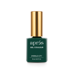 APRÉS Gel Couleur #347 Emerald City, 0.5 fl oz