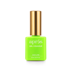 APRÉS Gel Couleur #J18 Acid Lime, 0.5 fl oz