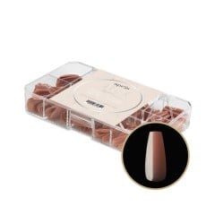 APRES Gel-X® Neutrals Natural Imani Coffin Medium 150pcs