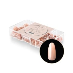 APRÉS Gel-X Neutrals Lila Natural Round Medium, 150pc