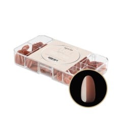 APRES Gel-X® Neutrals Natural Imani Round Short 150pcs