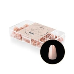 APRÉS Gel-X Neutrals Lila Natural Round Short, 150pc
