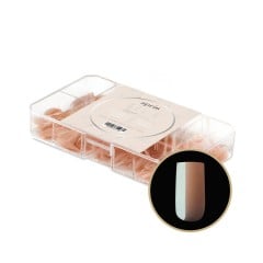APRES Gel-X® Neutrals Natural Emma Square Short 150pcs