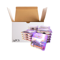 La Palm Spa Collagen 4 Step Honey Sweet Lavender Dreams, 24pc Box
