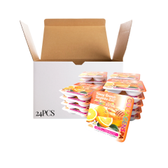 La Palm Spa Collagen 4 Step Honey Orange Tangerine Zest, 24pc Box