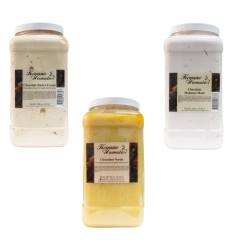 Keyano Chocolate 3pc Set Butter Cream, Mask, Scrub 1Gal