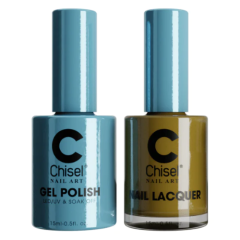 Chisel Gel and Polish Duo Solid #100, 0.5 fl oz