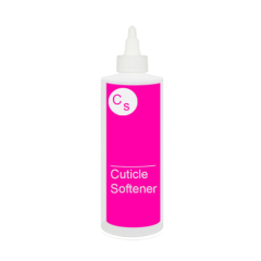 Printed Plastic Empty Bottle Cuticle Softener 8oz w/twist cap