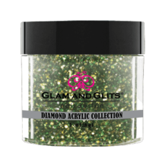 Glam and Glits Green Smoke 1oz Acrylic Powder