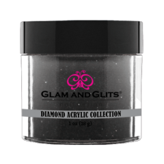 Glam and Glits Black Lace 1oz Acrylic Powder