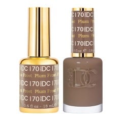 DND DC Pure Gel Polish Set #170 Plum Frost, 0.5 fl oz 