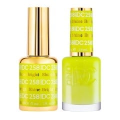 DND DC Pure Gel Polish Set #258 Shine Bright, 0.5 fl oz 