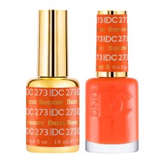 DND DC Pure Gel Polish Set #273 Burnt Summer, 0.5 fl oz 