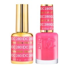 DND DC Pure Gel Polish Set #280 Echo Pink, 0.5 fl oz 