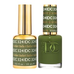 DND DC Pure Gel Polish Set #324 Safari, 0.5 fl oz 