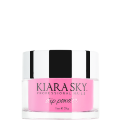 KiaraSky Glow In The Dark Dip Powder #127 Code Pink, 1oz