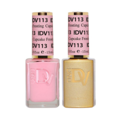 DIVA Gel Polish Set #113 Cupcake Frosting, 0.5 fl oz