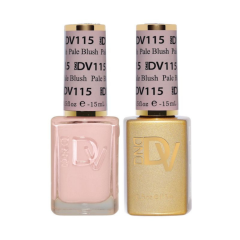 DIVA Gel Polish Set #115 Pale Blush, 0.5 fl oz
