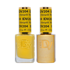 DIVA Gel Polish Set #204 Marigold, 0.5 fl oz