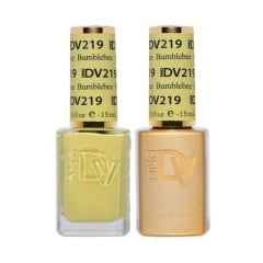 DIVA Gel Polish Set #219 Bumblebee, 0.5 fl oz