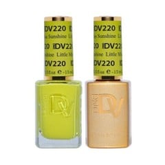 DIVA Gel Polish Set #220 Little Miss Sunshine, 0.5 fl oz