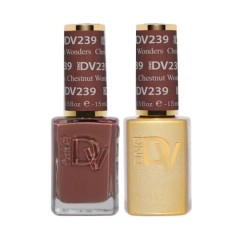 DIVA Gel Polish Set #239 Chestnut Wonders, 0.5 fl oz