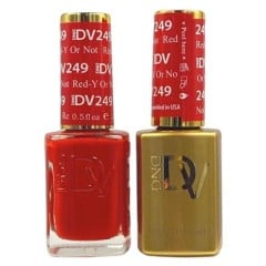 DIVA Gel Polish Set #249 Red-Y Or Not, 0.5 fl oz