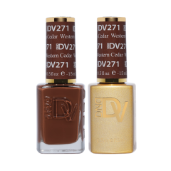 DIVA Gel Polish Set #271 Western Cedar, 0.5 fl oz