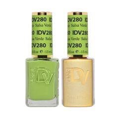 DIVA Gel Polish Set #280 Salsa Verde, 0.5 fl oz