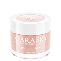 KiaraSky Dip Powder All In One #007 Mauve Taupe Cover, 2oz