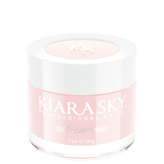 KiaraSky Dip Powder All In One #009 Pale Pink Cover, 2oz