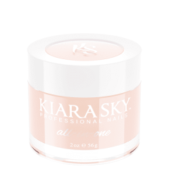 KiaraSky Dip Powder All In One #011 Blush Away Cover, 2oz