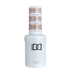 DND Gel #938 Copper Fireside, 0.5 fl oz