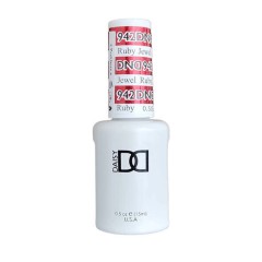 DND Gel #942 Ruby Jewel, 0.5 fl oz