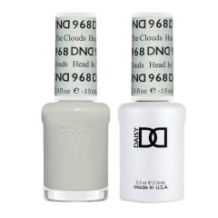 DND Gel Polish Set #968 Head In The Clouds, 0.5 fl oz, Peace