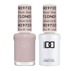 DND Gel Polish Set #972 Blush On Wheels, 0.5 fl oz, Peace