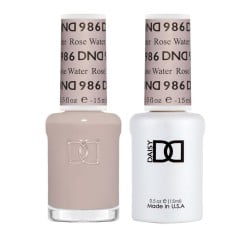 DND Gel Polish Set #986 Rose Water, 0.5 fl oz, Peace