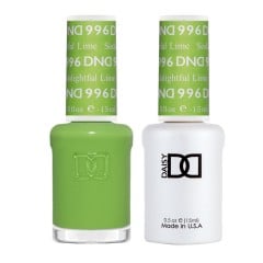 DND Gel Polish Set #996 Sodalightful Lime, 0.5 fl oz, Peace