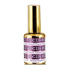 DND DC Gel #236 Muted Purple Mermaid, 0.5 fl oz