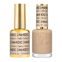 DC Pure Gel Polish Set #2464 Nude Galore, 0.5 fl oz