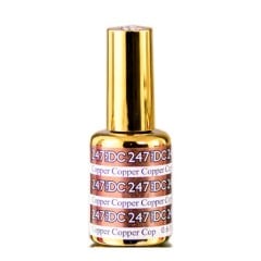DND DC Gel #247 Copper Mermaid, 0.5 fl oz