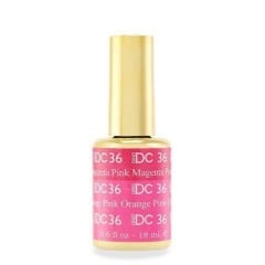 DC Gel Mood Change #36M Magenta Pink to Orange Pink, 0.5 fl oz
