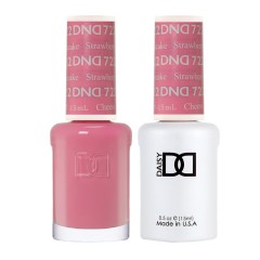 DND Gel Polish Set #722 Strawberry Cheesecake, 0.5 fl oz