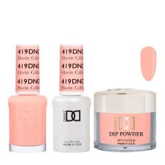 DND Dip Gel Polish Set #419 Havin Cabbler, 3pc Bundle Trio